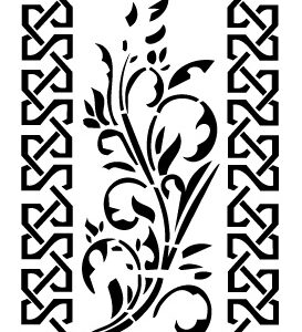 Elegant Scroll ORN06